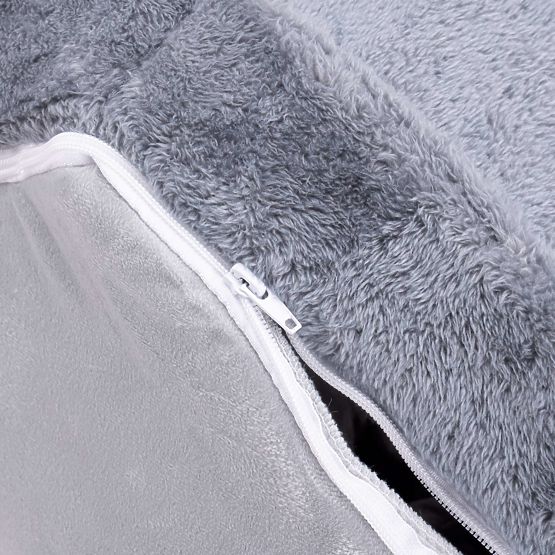 Pluszowy domek dla kota JASPER szary