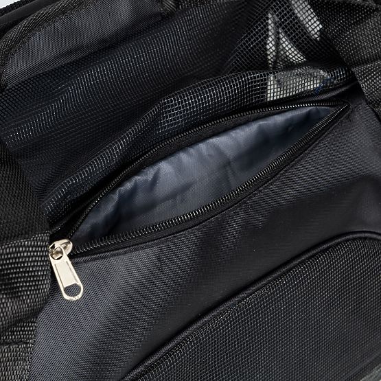 Podróżna torba transportowa dla zwierząt kot pies czarna