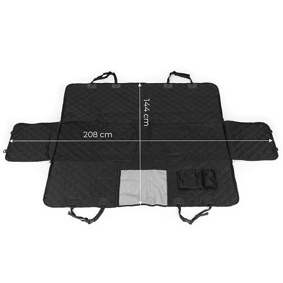 Pokrowiec mata do samochodu dla psa tylne siedzenie uniwersalny rozmiar