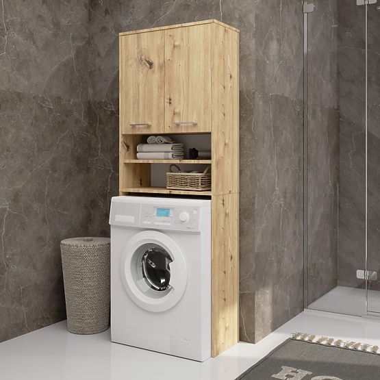 PÓŁKA ŁAZIENKOWA FIN NAD PRALKĘ DĄB ARTISAN