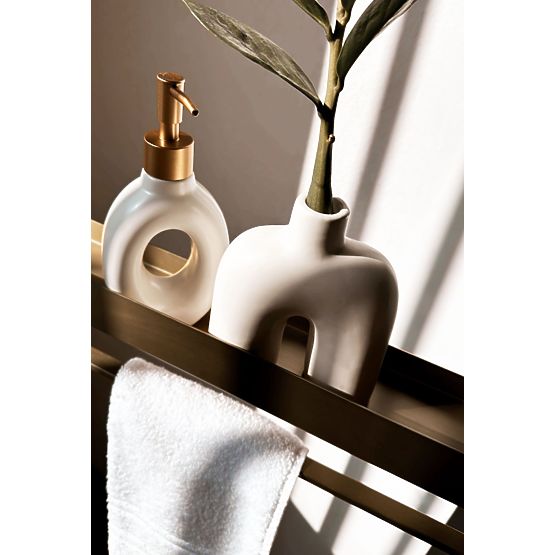 Półka łazienkowa na wannę SF01 45cm złota szczotkowana