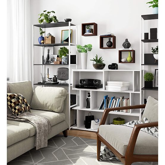 PÓŁKA ŚCIENNA K 25x25cm ZESTAW 3szt WENGE