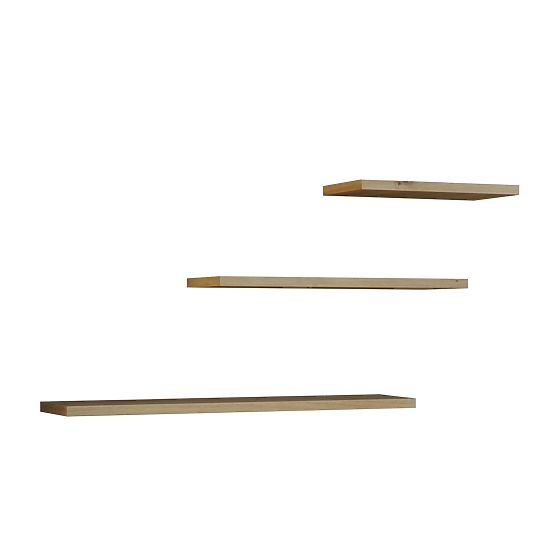 Półki wiszące TOBI 3P DĄB ARTISAN