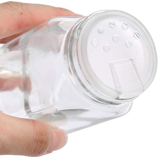 Półkowy stojak na przyprawy ENELDO 24 słoiczków + 72 naklejki