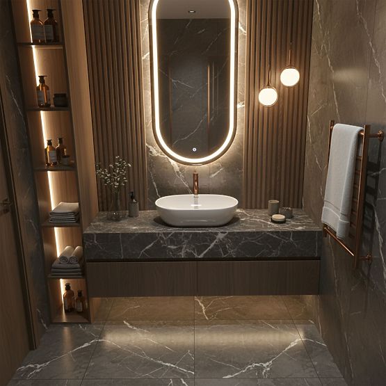 Ponadczasowa umywalka Rea Amelia 52