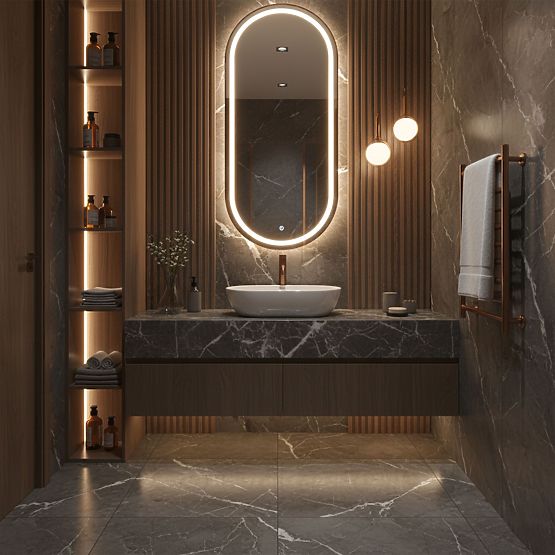 Ponadczasowa umywalka Rea Amelia 52