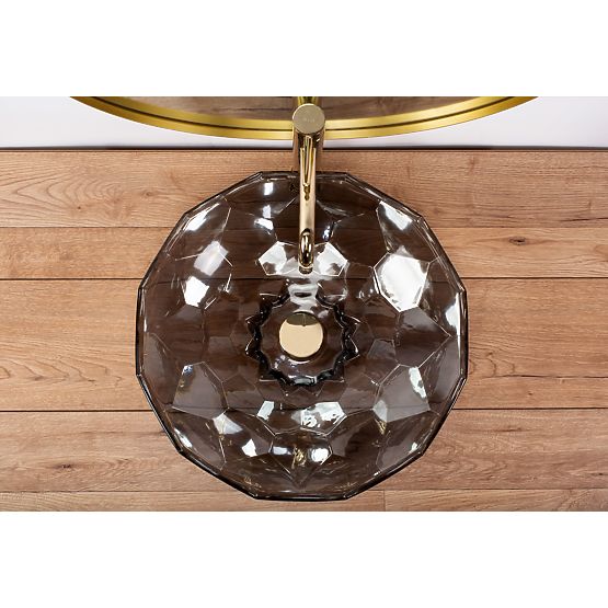 Ponadczasowa umywalka REA ARCTIC BLACK