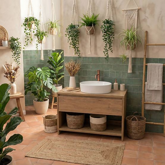 Ponadczasowa umywalka Rea Joana 50