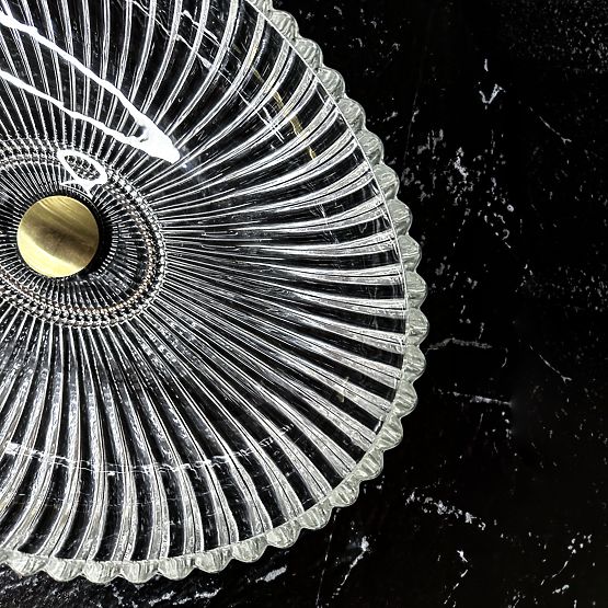 Ponadczasowa umywalka Rea Nicole Przezroczysta