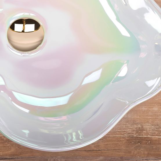 Ponadczasowa umywalka Rea Pearl Akoya