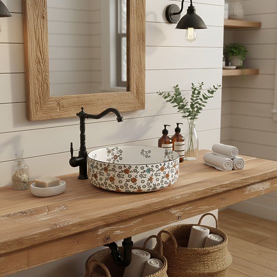 Ponadczasowa umywalka Rea Stefania Fiori