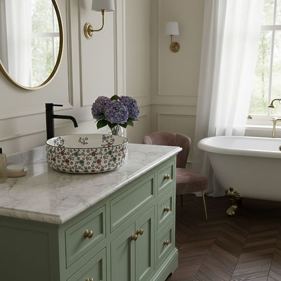 Ponadczasowa umywalka Rea Stefania Fiori