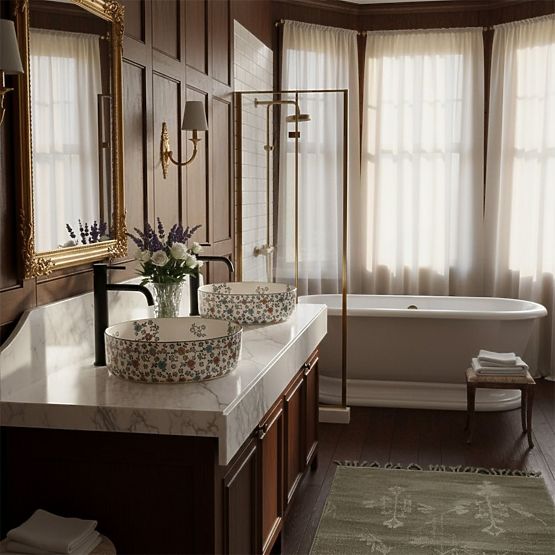 Ponadczasowa umywalka Rea Stefania Fiori