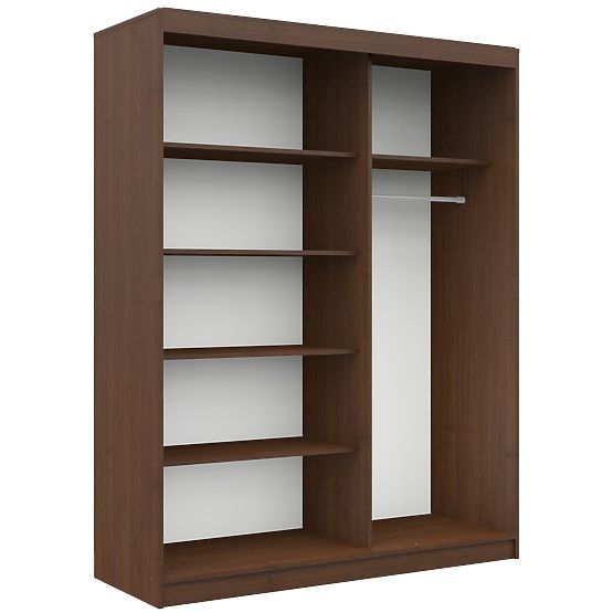 PRZESUWNA SZAFA 150 cm CLP MONO WENGE