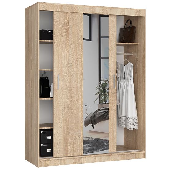 PRZESUWNA SZAFA 150cm CLP SONOMA