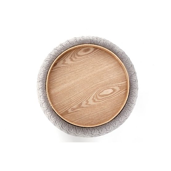 Pufa BONO jasnoszara (1p=1szt)