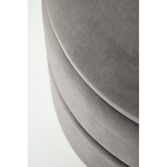 Pufa MINTY szara / złota (1p=1szt)