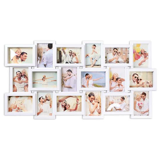 Ramka na 18 zdjęć Morka biała