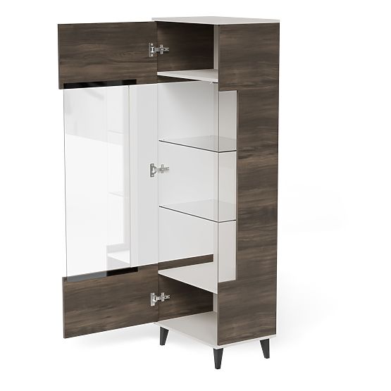 RANDOM 2 W-1 witryna kaszmir / orzech / czarny