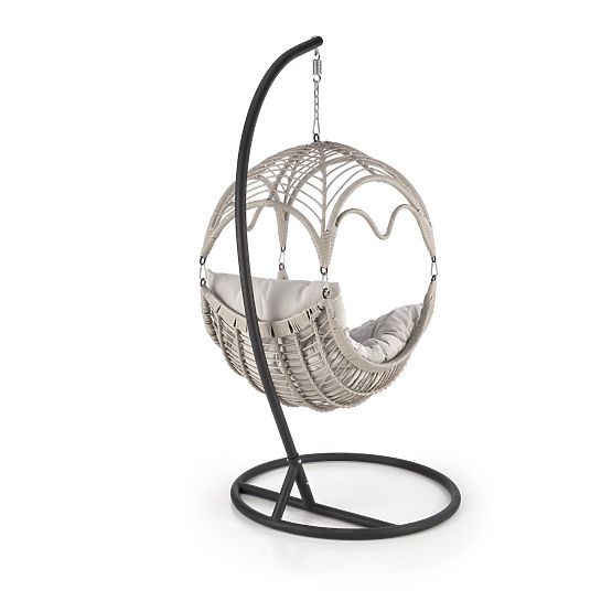 RASMUS krzesło ogrodowe, jasnoszare (3p=1szt)