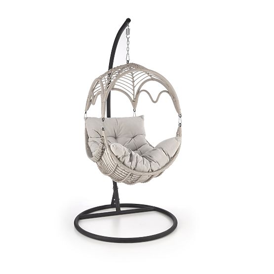 RASMUS krzesło ogrodowe, jasnoszare (3p=1szt)