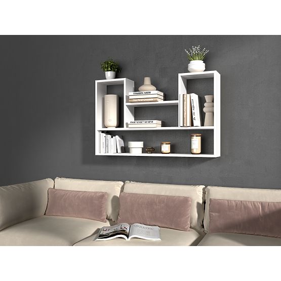 Regał BILBAO 4P BIAŁY