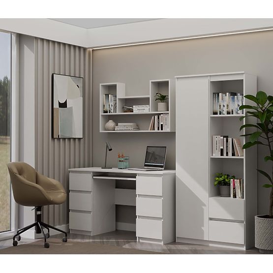 Regał BILBAO 4P BIAŁY