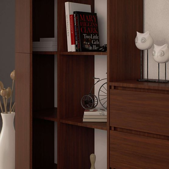 REGAŁ R80 1D 4P CLP WENGE