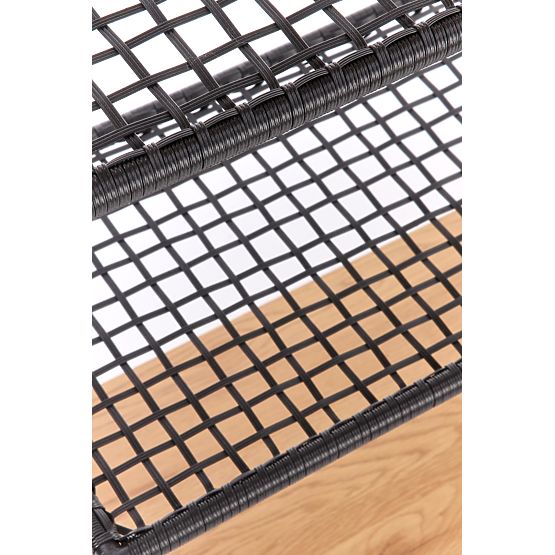 Regał REG-21 - dąb złoty/czarny