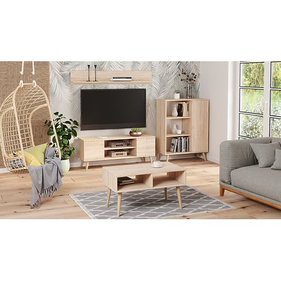 Regał szafa Fondi dąb sonoma, skandynawski