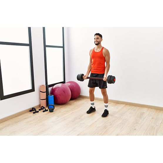 Regulowane hantle 2 x 15kg zestaw hantli 30kg gryf