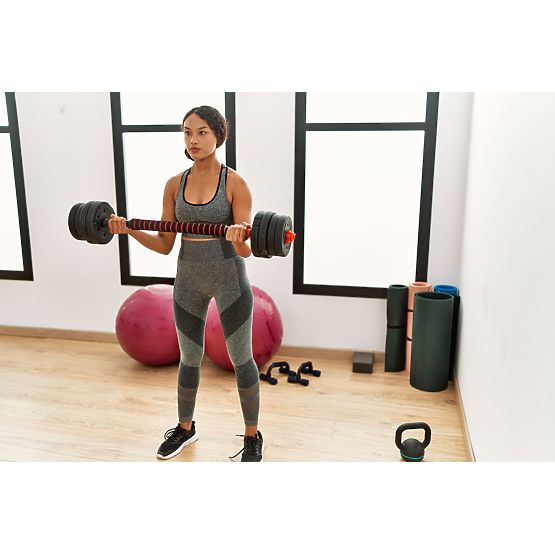 Regulowane hantle 2 x 20kg zestaw hantli 40kg gryf