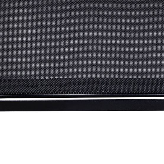 Regulowane leżak ogrodowy Sandy, czarny/grafitowy