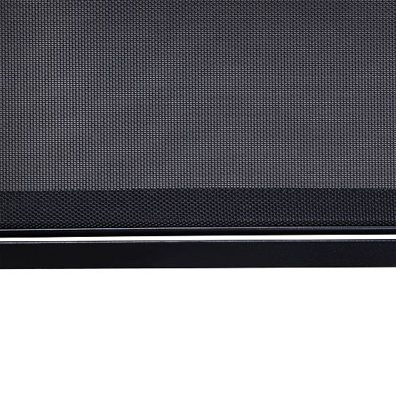 Regulowane leżak ogrodowy Sandy, czarny/grafitowy