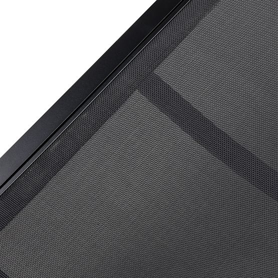 Regulowane leżak ogrodowy Shelly, aluminiowe, grafitowe