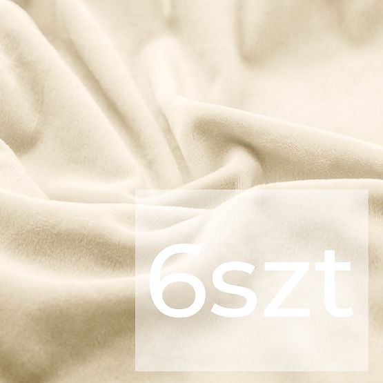 RESTILO pokrowiec na sofę SENTO kolor jasnobeżowy gładki klasyczny styl