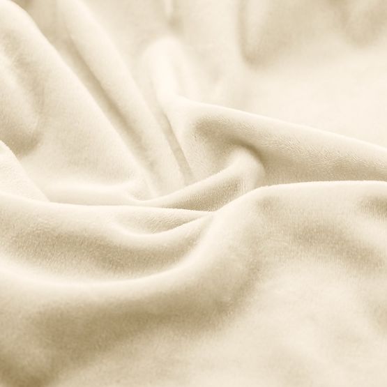 RESTILO pokrowiec na sofę SENTO kolor jasnobeżowy gładki klasyczny styl