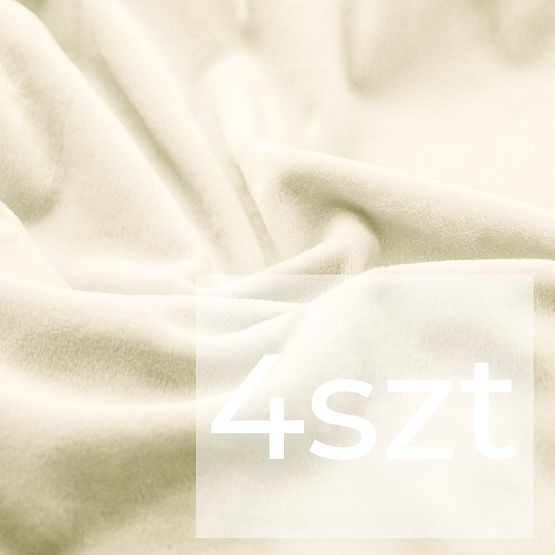 RESTILO pokrowiec na sofę SENTO kolor kremowy gładki klasyczny styl