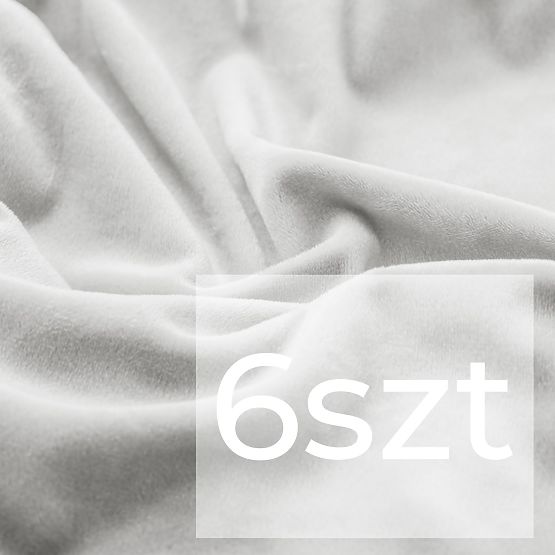 RESTILO pokrowiec na sofę SENTO kolor szary gładki klasyczny styl