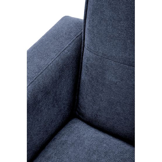Rozkładana sofa CORNELIUS z funkcją narożnika niebieska (1p=1szt)