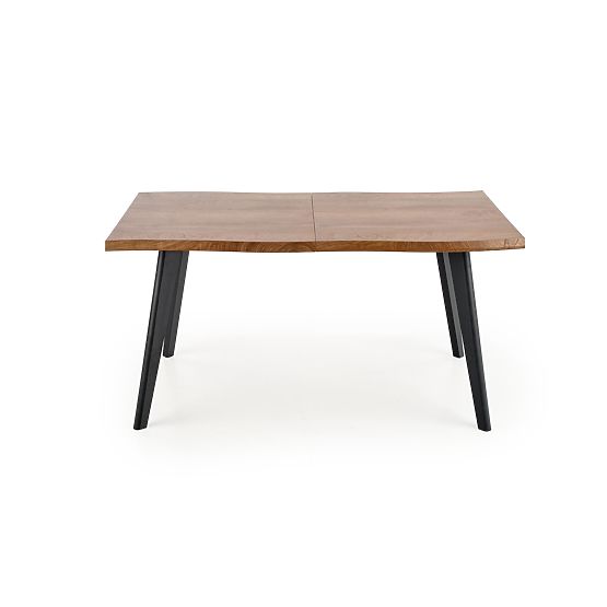 Rozkładany stół DICKSON 120-180/80 cm, blat - naturalny, nogi - czarne (2p=1ks)