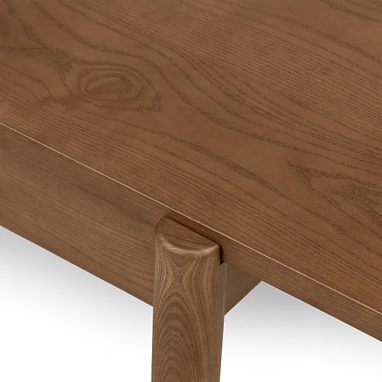 Rozkładany stół Iselio 160-200 cm, prostokątny, brązowy