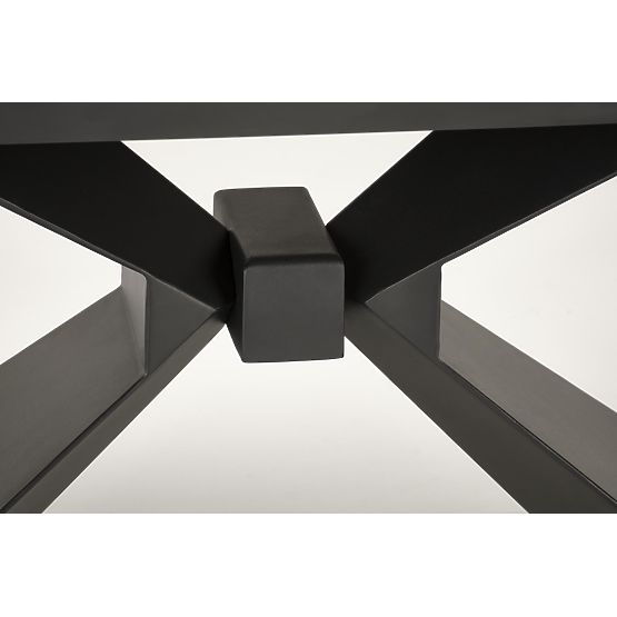 Rozkładany stół LUCIANO, blat: niebieski marmur (2p=1ks)