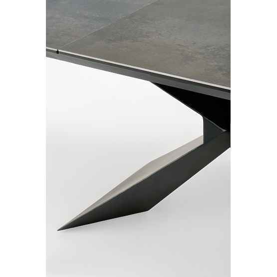 Rozkładany stół LUCIANO, blat: niebieski marmur (2p=1ks)