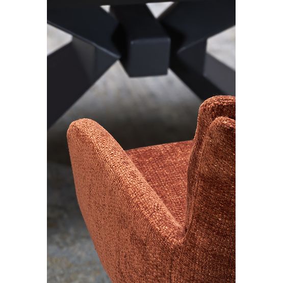 Rozkładany stół LUCIANO, blat: niebieski marmur (2p=1ks)