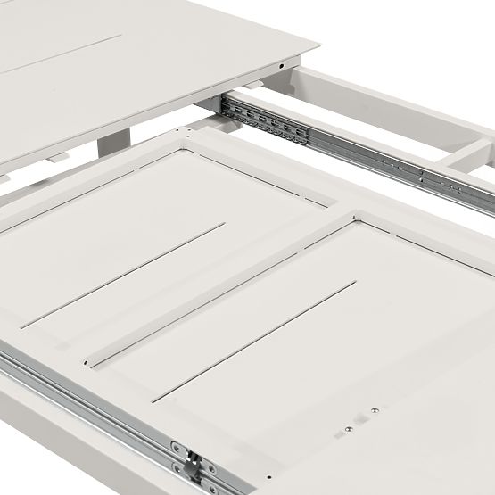 Rozkładany stół ogrodowy Marinelli 230-300 cm, aluminiowy, jasnobeżowy