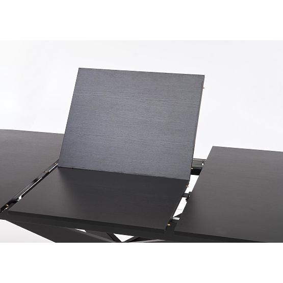 Rozkładany stół SANDRO, czarny (2p=1ks)