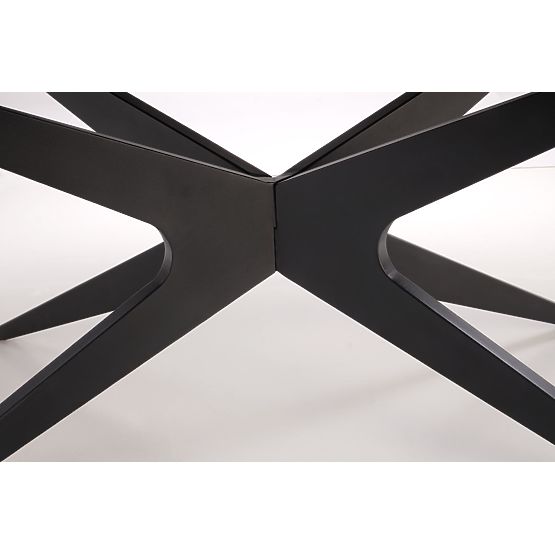 Rozkładany stół SANDRO, czarny (2p=1ks)