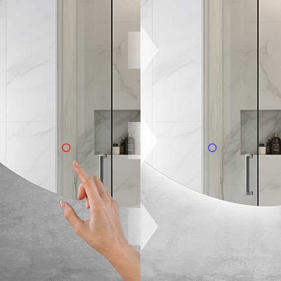 ŚCIENNE LUSTRO LED 120x55cm YH-3359