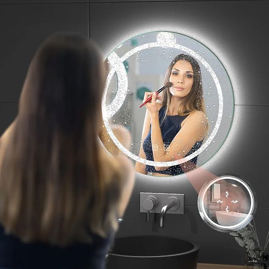 ŚCIENNE LUSTRO LED 60cm BAS